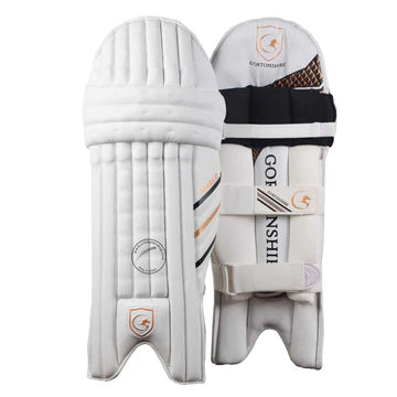 Gortonshire Shield Cricket Batting Leg Guard Pads Mens Size