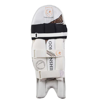 Gortonshire Shield Cricket Batting Leg Guard Pads Mens Size